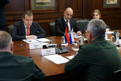 2 June 2021 National Assembly Speaker Ivica Dacic and the Minister of Defense of the Russian Federation Sergei Shoigu
